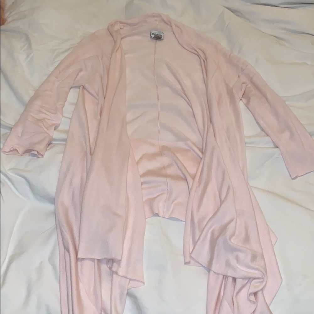 Blush pink cardigan